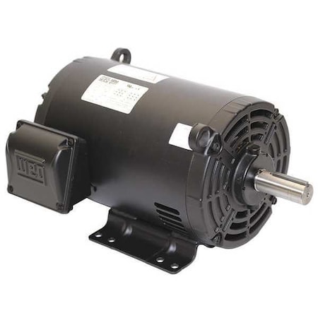 Three-Phase General Purpose Motor, 3 HP, 143/5T Frame, 230/460V AC Voltage, 3480 rpm Nameplate RPM