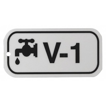 Lockout Tag, None/ No Header, Polypropylene, 3 in Width, 1 1/2 in Height, Write On Surface: No