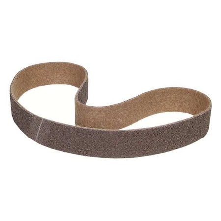Surface-Conditioning Belt, 1/2 in W, 12 in L, Non-Woven, Aluminum Oxide, Not Applicable Grit, Brown