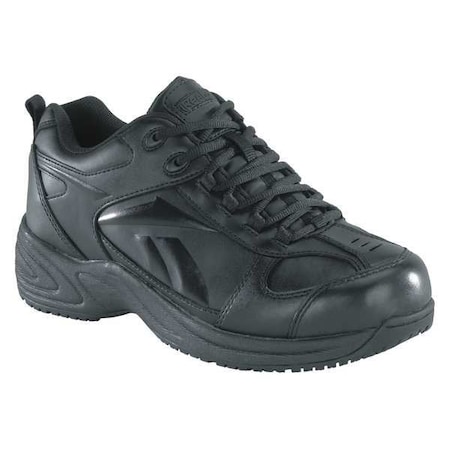 Jorie, Women's Athletic Shoe, 8.5 M, Leather, Black