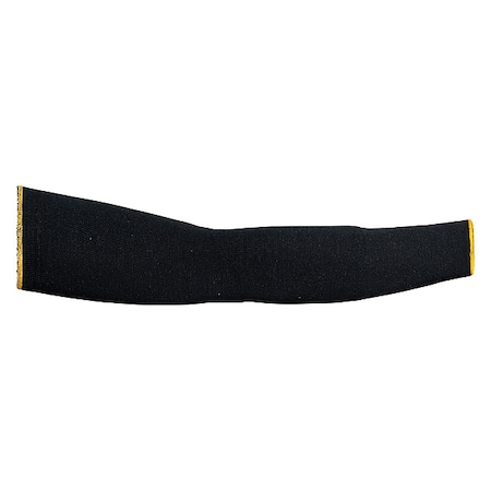 Cut-Resistant Sleeves: ANSI/ISEA Cut Level A4, Kevlar, 22.5 in Length, Black, L,PR
