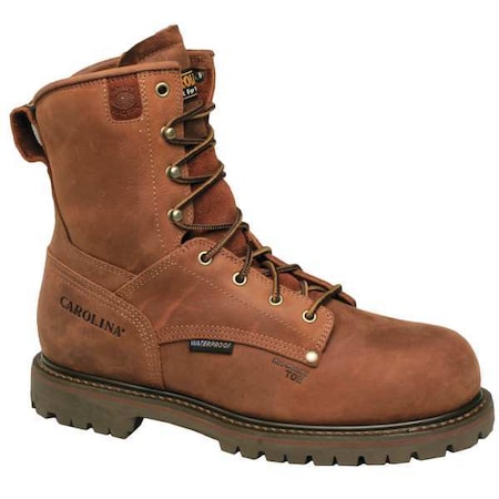 CA9528, Men's 8 in Composite Toe 8-Inch Work Boot, Brown, 9 1/2, E, CA9528
