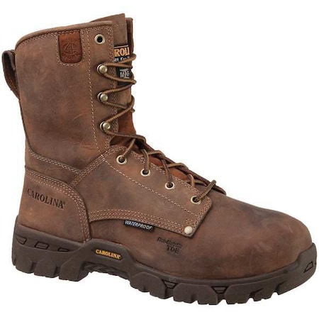 CA9582, Men's 8 in Composite Toe 8-Inch Work Boot, Brown, 11 1/2, 2E, CA9582