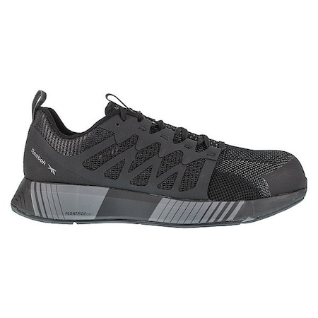 Men's 3 in Composite Toe Athletic Shoe, Black/Gray, 10, M, RB4310