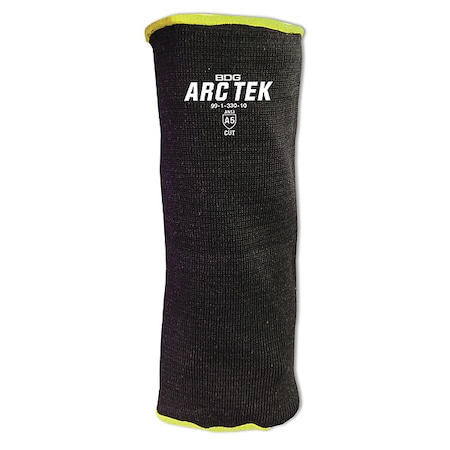 Black Cut Resistant Sleeve, Size 14"