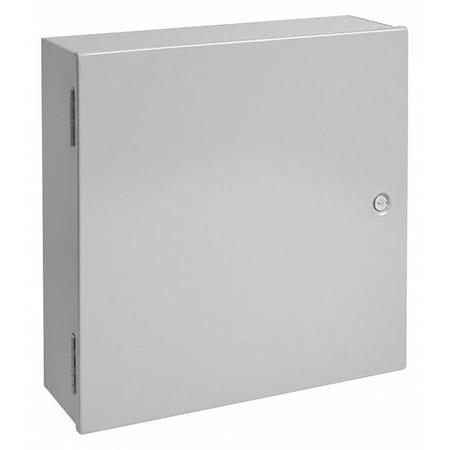 Flush Latch Electrical Enclosures, 20 in H, 6.62 in D, 16 in W, 1, Steel