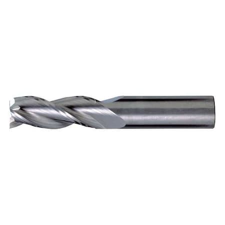 3-Flute Carbide Square Single High-Perf End Mill for Alum CTD CEM-AM3 Bright 5/16x5/16x1-1/4x3-3/4