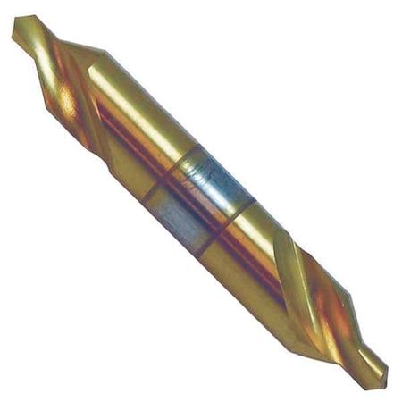 Drill/Countersink,60 deg.,No 6,RH,TiN