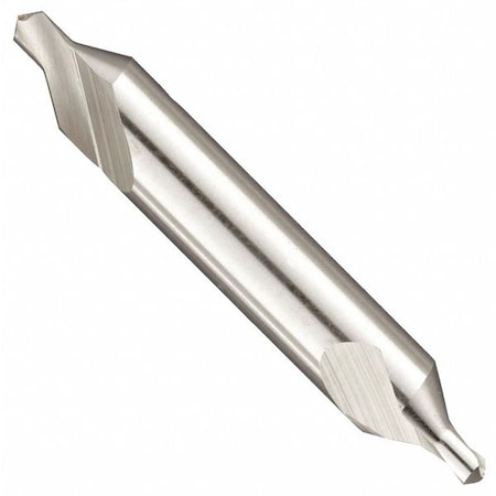 Drill/Countersink, 2-1/2in L, RH, TiN