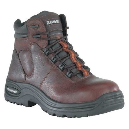 RB755, Women's 6 in Composite Toe 6-Inch Work Boot, Dark Brown, 8 1/2, W, RB755
