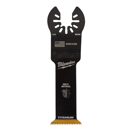 1-1/4 in. OPEN-LOK TITANIUM ENHANCED Multi-Material Oscillating Multi-Tool Blade