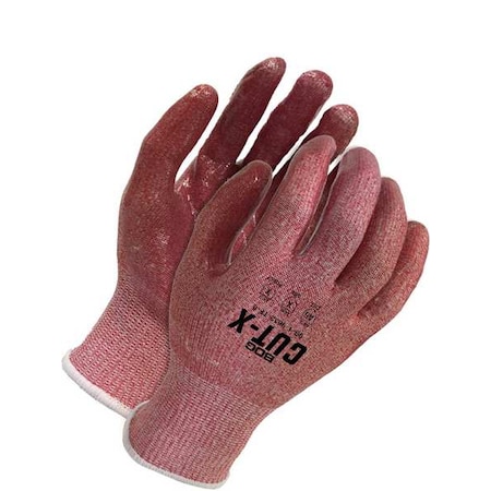 Cut-Resistant Coated Gloves, Cut Level A5 ,Dipped ,Silicone ,Smooth ,S 1 PR