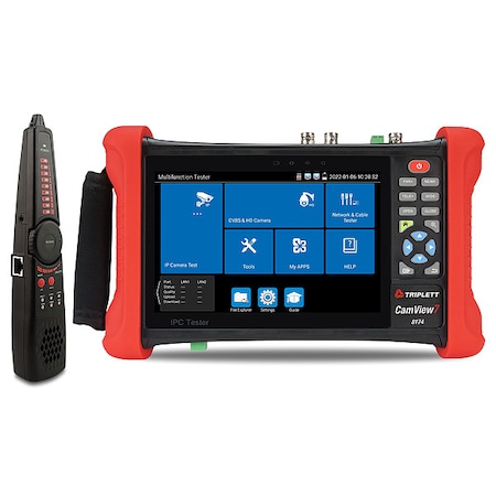 Camera Tester,1 Input,Black/Red,1.8" D
