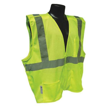 3XL High Visibility Vest, Silver
