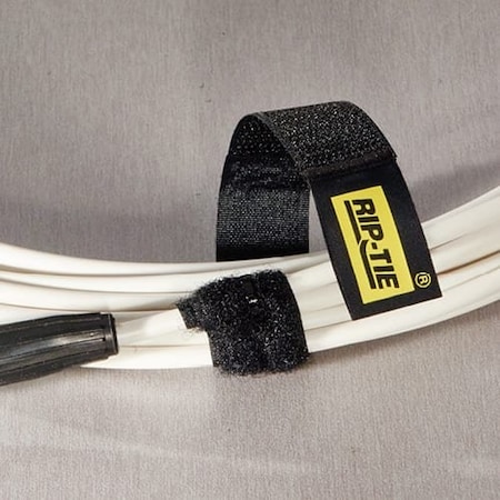 Cable Tie Strap, 6 in L, 3/4 in W, 1-1/2 in Max Bundle Dia., Rainbow, Nylon Tie, 90 lb Strength, 10 PK