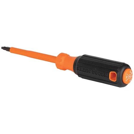 InsulSquareScrewdriver,Sq,#2,Blc,Round
