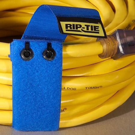 Cable Tie Strap, 12 in L, 2-1/2 in Max Bundle Dia., Orange, Nylon Tie, 50 lb Strength, 10 PK