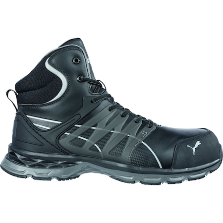 Men's 6 in Composite Toe Athletic High-Top Shoe, Black, 8, M, 633805