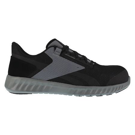 Men's 3 in Composite Toe Athletic Shoe, Black/Gray, W, RB4020