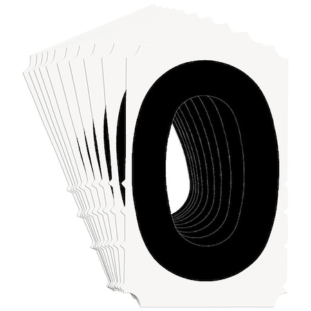 NumberLabel,3-3/4inH,2-3/8inW,PK10