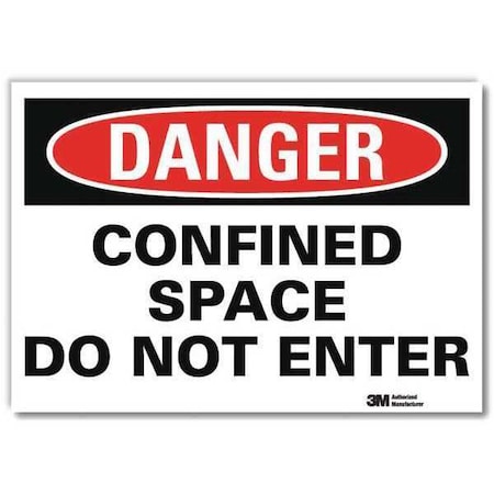 Danger Sign,10x7 In.,English, U1-1033-RD_10X7