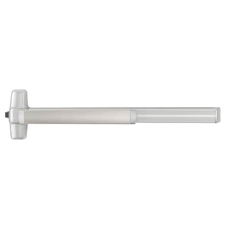 Grade 1 Rim Exit Bar, Wide Stile Pushpad, 48-in Device, Exit Only, Less Trim, Motorized Latch Retrac