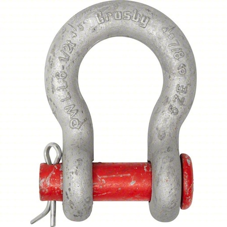 Anchor Shackle,1,000 lb,Carbon Steel