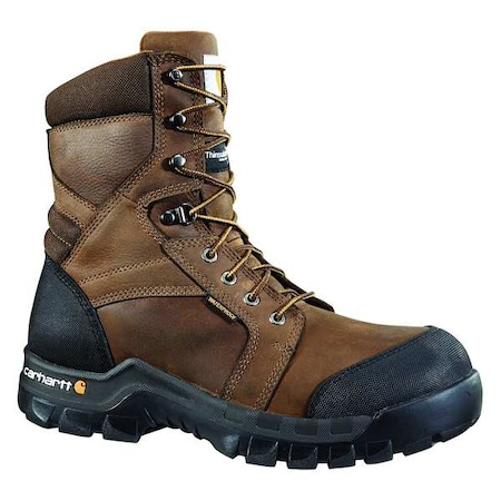 CMF8389, Men's 8 in Composite Toe 8-Inch Work Boot, Dark Brown, 13, W, CMF8389