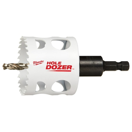 2-1/8" HOLE DOZER Bi-Metal Hole Saw with Arbor