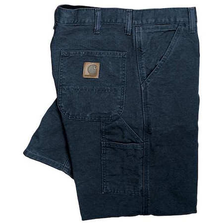 Men's Work Dungaree, 34 in, Midnight Blue, Cotton