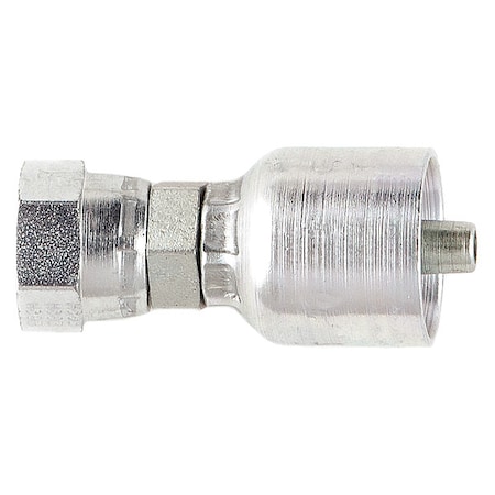 Crimp Fitting,1/4" I.D.,1/4",F,NPSM