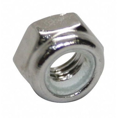 Nylon Insert Lock Nut, M8-1.25, 316 Stainless Steel, Not Graded, NL-19, 8 mm Ht, 50 PK