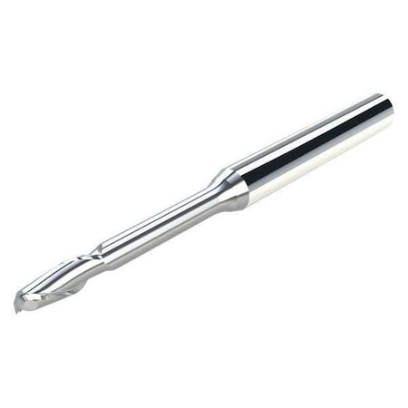 Corner Radius End Mill,Uncoated,1-1/2" L