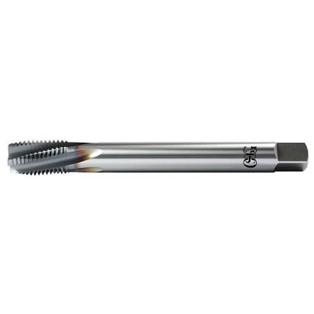 Spiral Flute Tap, M20-2.50, Plug, Metric Coarse, 4 Flutes, TiCN