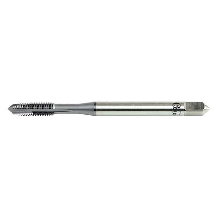 Spiral Point Tap, M5-0.8, Plug, Metric Coarse, 3 Flutes, Nitride