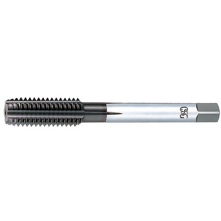 Straight Flute Hand Tap, M4-0.70, Modified Bottoming, 4 Flutes, Metric Coarse