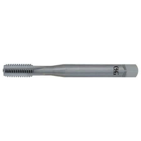 Straight Flute Hand Tap, 3/8"-24, Bottoming, 4 Flutes, UNF