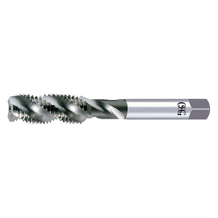 Spiral Flute Tap Modified Bottoming, 2 Flutes