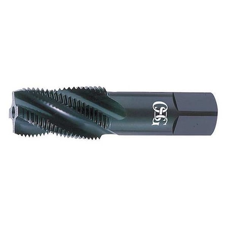 Pipe Tap, 1/2"-14, Taper, 4 Flutes, NPTF