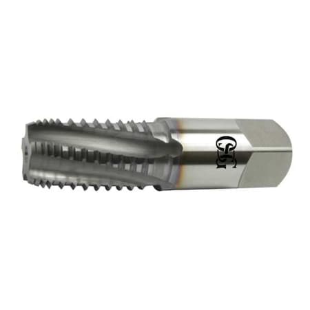 Pipe Tap, 1/4"-18, Taper, 3 Flutes, NPT