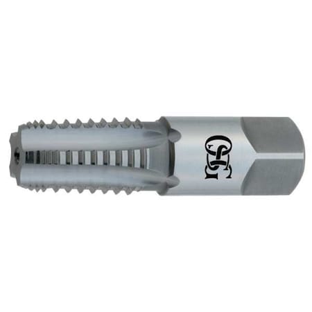 Pipe Tap, 3/8"-18, Taper, 5 Flutes, NPTF