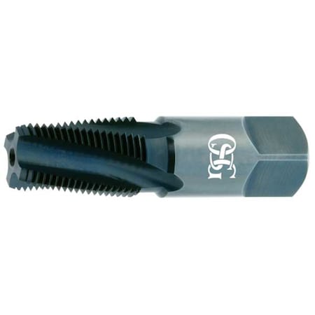 Pipe Tap, 3/8"-18, Taper, 4 Flutes, NPTF