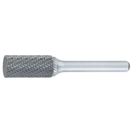 Carbide Bur,Cylinder,1/2 in.