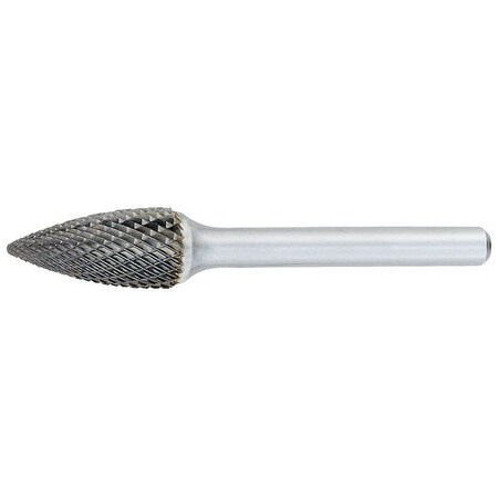 Carbide Bur,Pointed Tree,3/4 in.