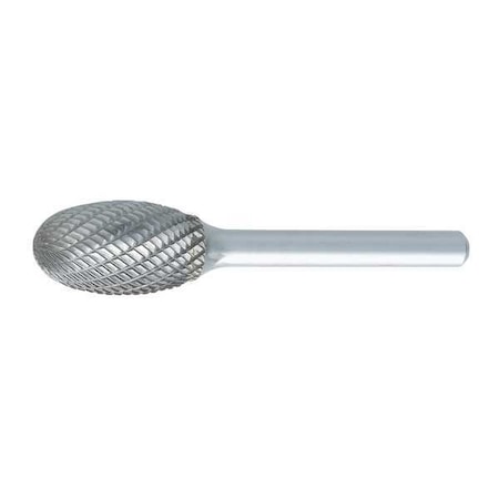 Carbide Bur,Egg,5/8 in.