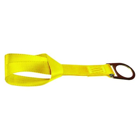 Choker Anchor, 6 ft Length, 425 lb Weigth Capacity, Polyester Anchor, D-Ring