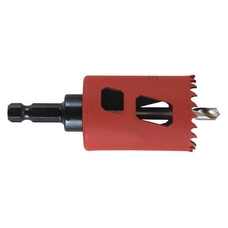 Hole Saw,Diameter:1 1/16",Bi-Metal