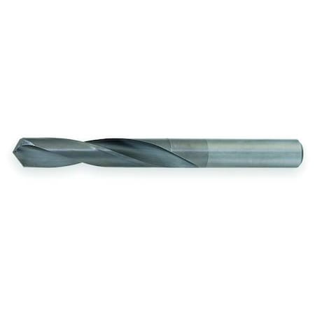 Screw Machine Drill Bit, #33 Size, 118  Degrees Point Angle, Spiral Flute