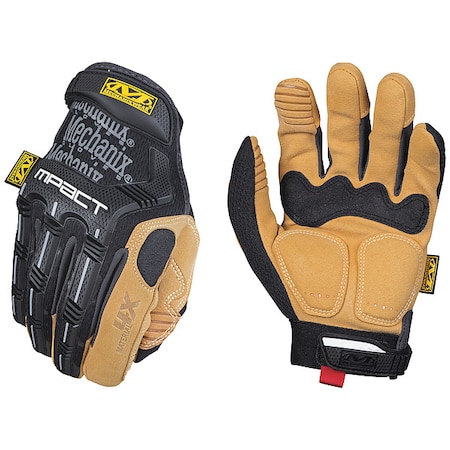 Impact Gloves,L,Black,PR