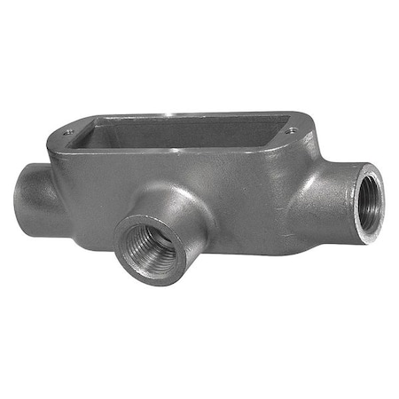 Conduit Outlet Body w/Cover,3/4 In.